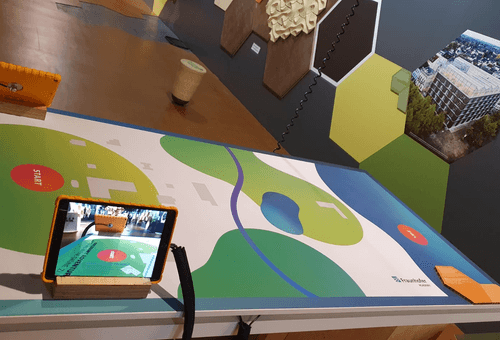 Multimedialer Spieltisch