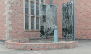 rote Klinkerfassade der Kirche St. Gereon.